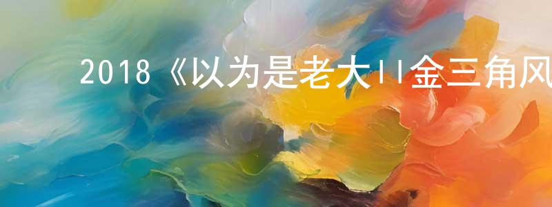 安超群的动漫综艺大全,2018《以为是老大II金三角风云》完整版电影/在线观看/百度云-美剧天堂